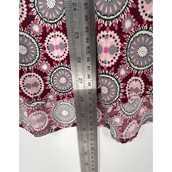 CATO PULLOVER BLOUSE V-NECK MULTICOLOR FLORAL LONG‎ SLEEVE WOMEN'S LARGE - Picture 3 of 7